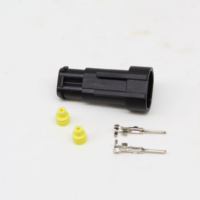 Female Connector Complete 2 poles Superseal for Coil 2ª serie