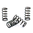 Juego Muelles Embrague ad. Honda CRF150R '07-22