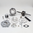 Kit con cig. Biela 80 mm.ad.Scoot .Minar.Horiz.Agua a 77 cc.D.47,6 C/43 B.12