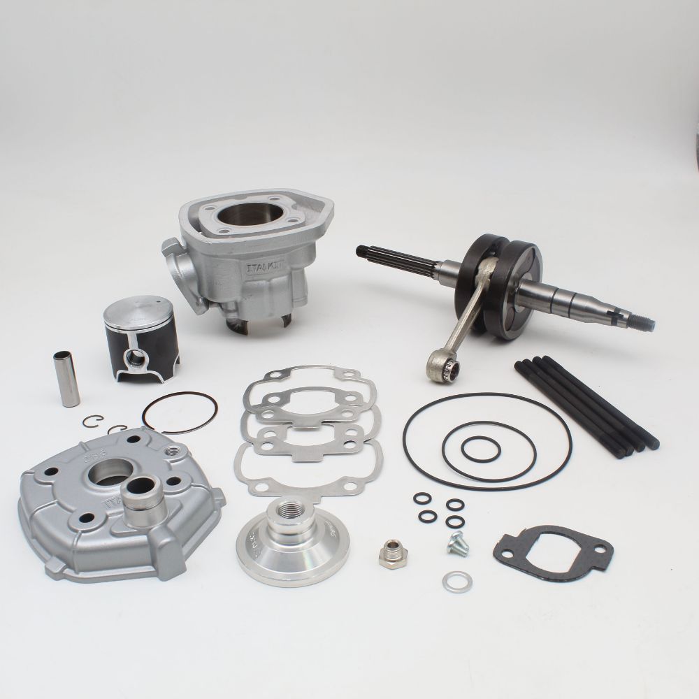 Engine kit ad. Minarelli Scooter Horizontal (LC) 77 cc. D.47,6 Stroker ...