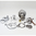 Kit con cigüeñal ad. Minarelli AM D.40,30 (Racing 7 transfers) escape Ø25 cul.2p