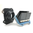 Caja laminas VETRON.doble Prisma, ad. Aprilia 125 Comp.con tubo admis.(Ø int.40)