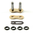 Chain Link X-Ring 520MXR Clip Type Gold