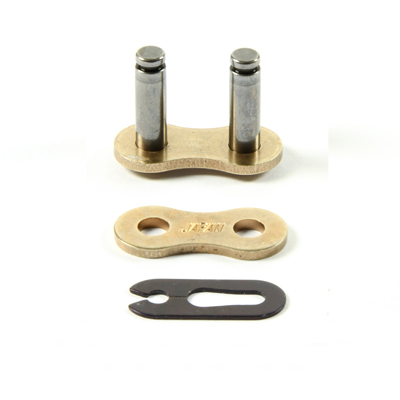 Eslabón Cadena 520MX Clip Type Gold