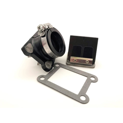 Caja de láminas pétalo doble CARBONO t.adm.x Dellorto y can.ad.Aprilia/GPR/Senda