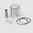Piston kit ad. Lambreta 200 D. 66,80 Racing 2 rings 1mm