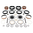 Kit reparac. horqu.ad.Husb/Husq/KTM 150-250-300-350-450-500 EXC-EXCF-SX-XC 12-15