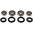 Front Wheel Bearing Rebuild Kit ad. Honda TRX 250R 88-89-X 87-88 91-92/300/400 E