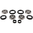 Kit rod.y ret.rueda del.ad.Honda TRX 420TE 2007-2013