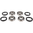 Front Wheel Bearing Rebuild Kit ad. Kawasaki MULE 2500 94-00/4000-4010 09-16