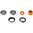 Front Wheel Bearing Rebuild Kit ad. KTM 125-200-250-300-380 SX 98-99