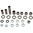 Kit repar.bieletas ad. Beta RR 125-200-250-300-350-390-400-430-450-500-520-525