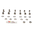 Kit repar.bieletas ad. Gas Gas TXT 03-06-TXT GP 125-250-280-300 18