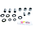 Linkage Rebuild Kit ad. Honda  CR 80R 1996-2002