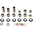 Linkage Rebuild Kit ad. Kawasaki  KX 250 1998