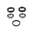 Rear Wheel Rebuild Kit ad. Honda TRX 200SX 1986-1988