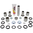 Linkage Rebuild Kit ad. Yamaha YZ 125-250 94-00/WR 250 94-97/WRF-YZF 400-426