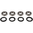 Rear Wheel Rebuild Kit ad. Suzuki  LTA 500 Quadmaster 2000-2001