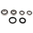 Rear Wheel Rebuild Kit ad. Kawasaki  KLX 650 1993-1996