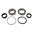 Rear Wheel Rebuild Kit ad. Kawasaki  Brute Force 650 2005-2011