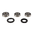 Rear Wheel Rebuild Kit ad. Suzuki DR 250 SE 92-95/650SE 96-16