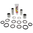 Swing Arm Rebuild Kit ad. Honda CRF 250X-R 04-16