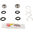Rear Shock Absorber Rebuild Kit (rearward) ad. Honda  CR 500R 1994