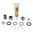 Rear Shock Absorber Rebuild Kit (rearward) ad. Husqvarna SMR 450-510 08-09/TC-TE