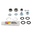 Rear Shock Absorber Rebuild Kit ad. Yamaha YZ 85/125-250 01-19/YZF250/WRF/426 WR