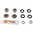 Rear Shock Absorber Rebuild Kit ad. Yamaha Raptor 660 02-05/700 06-09
