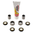 Rear Shock Absorber Rebuild Kit ad. Kawasaki KX 125-250 89-97/500 89-04