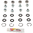 Rear Shock Absorber Rebuild Kit (rearward) ad. Polaris RZR 800 2014