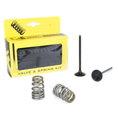 Válvulas Escape Acero,Juego con Muelles ad. KTM250SX-F/EXC-F '05-07