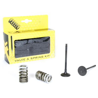 Steel Exhaust Valve/Spring Kit  ad. Suzuki RM-Z250 '07-19