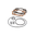 Top End Gasket Set ad. Derbi Senda-GPR 6V 49 & 74 cc. Head 1 pcs.