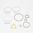Top End Gasket Set ad. Piaggio NRG RACING 74 cc. D. 47,6