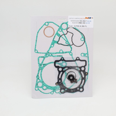 Complete Gasket Set ad. Kawasaki KX 250 F 04-08/Suzuki RMZ 04-06