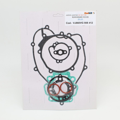 J.juntas motor ad. Kawasaki KX 65 00-05/Suzuki RM 65 03-06