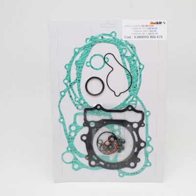 Complete Gasket Set ad. Yamaha YZ 426 F 00-02/WR-F 400 00-426 01-02
