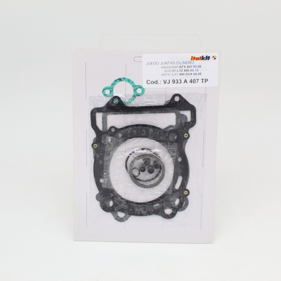J.juntas cilindro ad. Suzuki LTZ 400 03-13/Kawasaki KFX 03-06/Arctic Cat 04-08