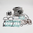 Cylinder kit ITALKIT ad. KTM  125 SX 16-22 Piston Flat Head (1 ring) D. 54