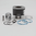 Cylinder kit ad. Vespino SC/AL/ALX/F9/Velofax Ø44 Big bore to 65cc.